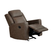 Asher Rocker Recliner Brown